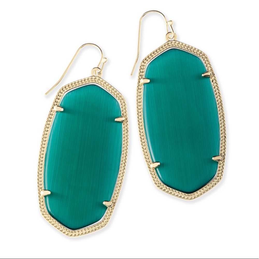 Kendra Scott Danielle Earrings in Jade